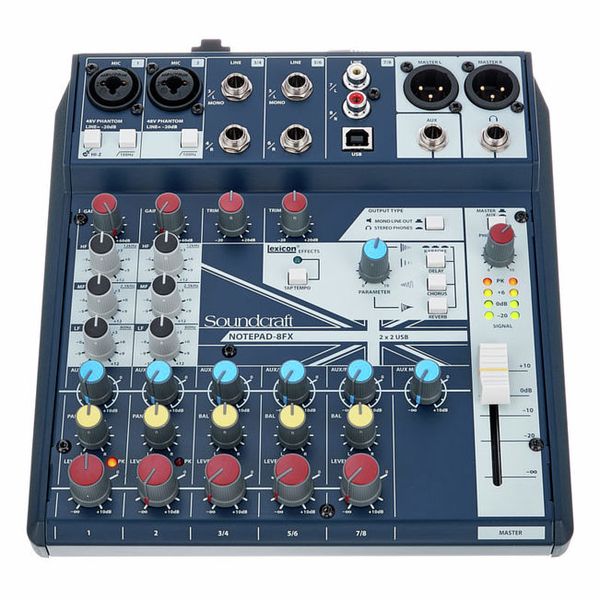 Soundcraft Notepad-8FX