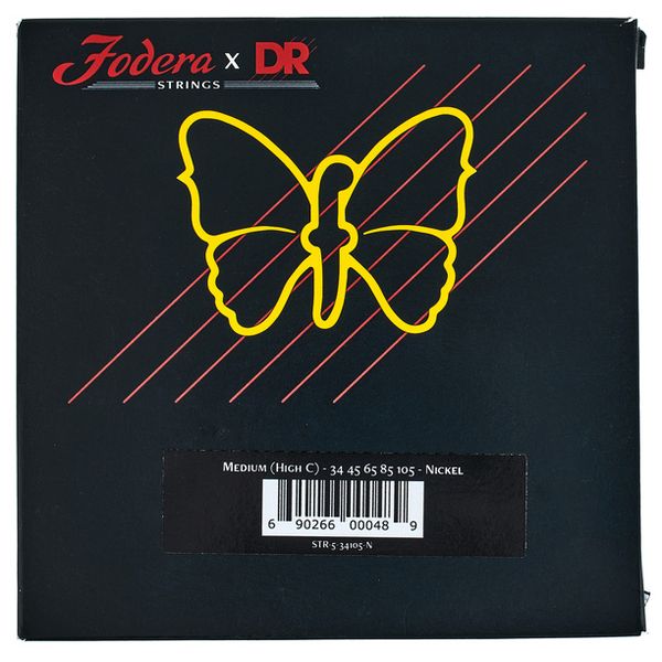 Fodera x DR 5-String Medium High C N