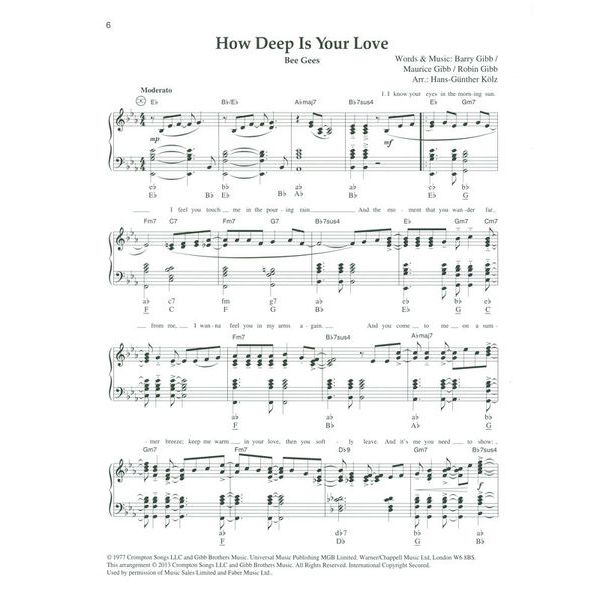 Holzschuh Verlag Accordion Pur Pop Songs 2