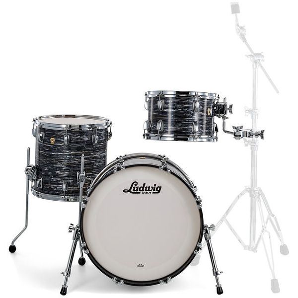 Ludwig Classic Maple Downbeat Black O