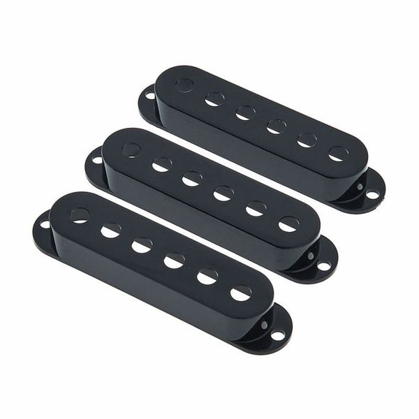 Fender Strat Pickup Cover Set BK