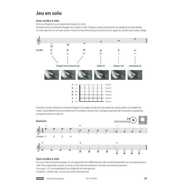 Cascha Guitare Acoustique Apprendre