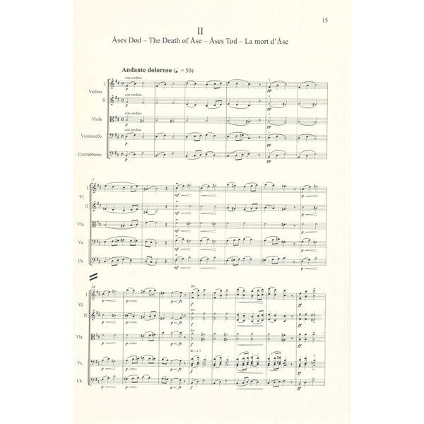 Edition Eulenburg Grieg Peer Gynt Suites 1 + 2