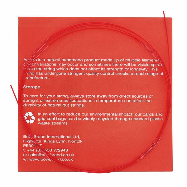 Bow Brand Pedal Nat. Gut 1st C No.3