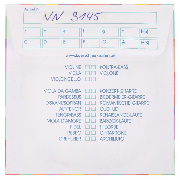 Kürschner Arch Lute 11th Course B