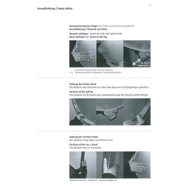 Hadi Alizadeh Oriental Frame Drum "DAF"