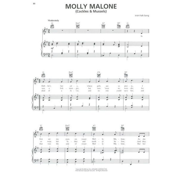 Hal Leonard Irish Ballads