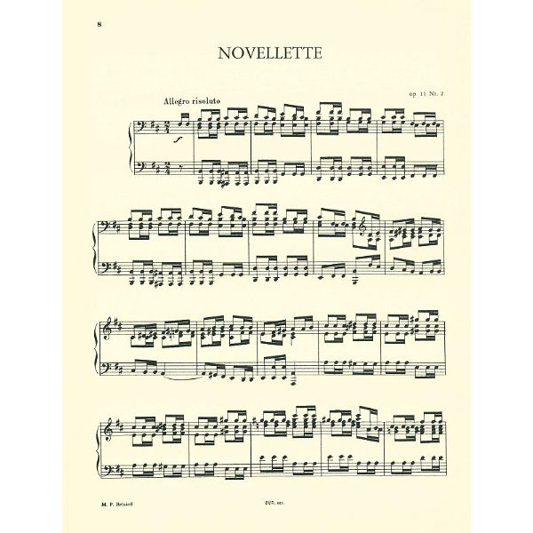 M.P. Belaieff Musikverlag Rimski-KorsakowQuatre Morceaux