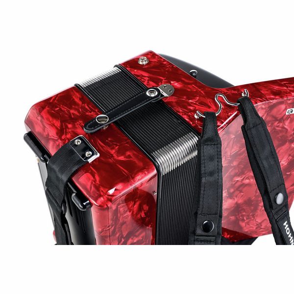 Hohner Bravo II 48 Red silent key