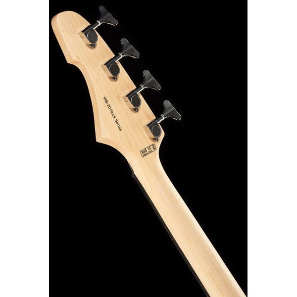 Harley Benton WB-20BK Rock Series