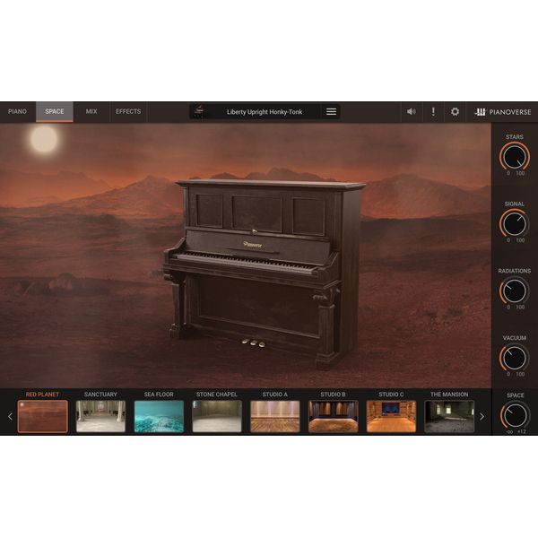 IK Multimedia Pianoverse Liberty Upright
