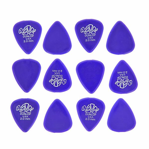 Dunlop Delrin 500 Pick Set Violet