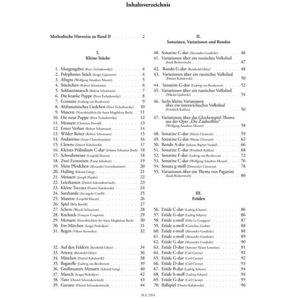 Sikorski Musikverlage Russische Klavierschule 2 + CD