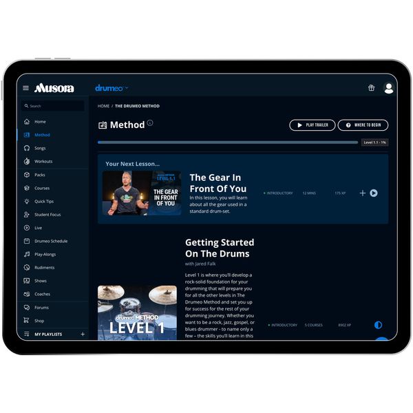 Drumeo Drumeo+ 30 Days Membership