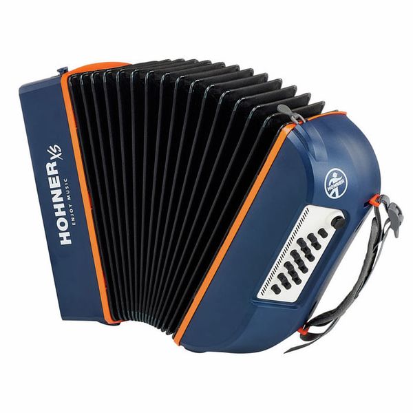 Hohner XS Accordion Piano blue