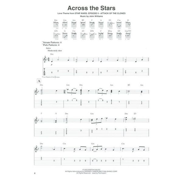 Hal Leonard Star Wars: Easy Guitar