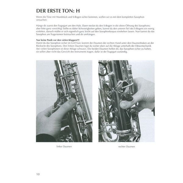 Schott Saxophon Spielen Hobby A-Sax 1