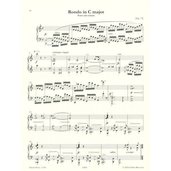 Edition Peters Complete Chopin Rondos