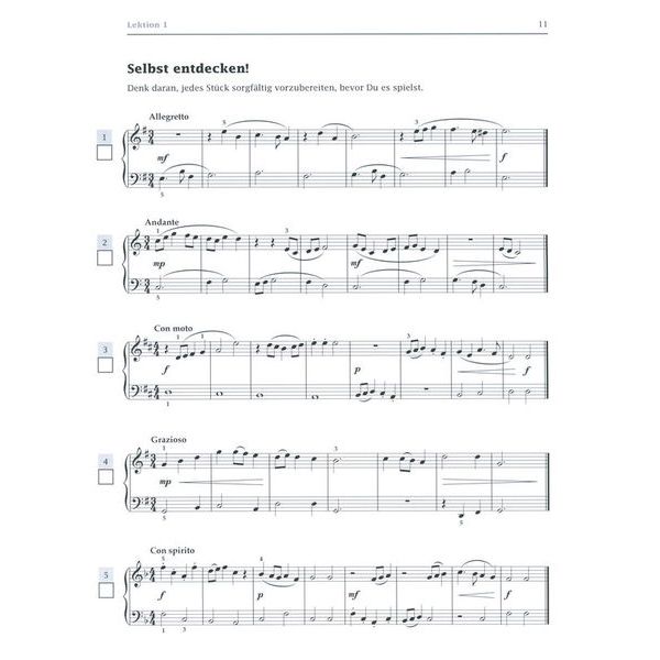 Edition Peters Fit vom Blatt 2