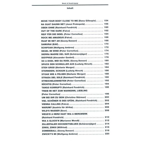 Bosworth Best of Austropop