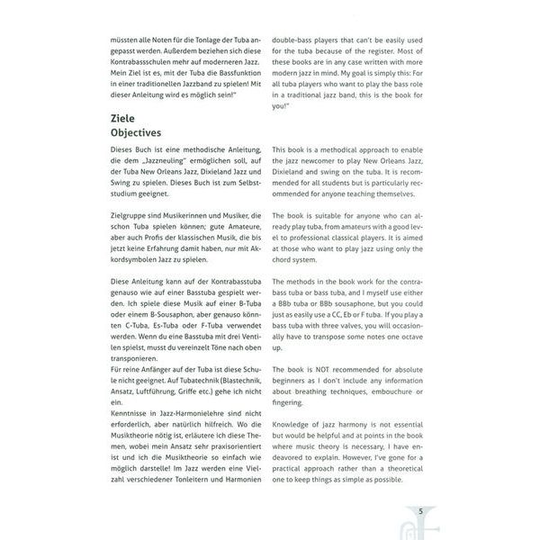 Edition Dux Tuba - Anleitung für Jazz