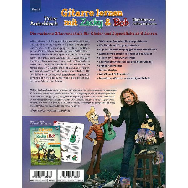 Schott Gitarre Lernen Zacky & Bob 2