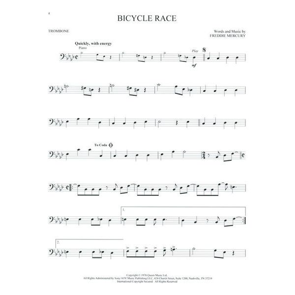 Hal Leonard Queen Trombone Play-Along