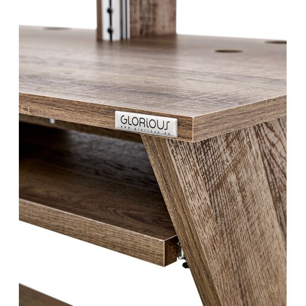 Glorious Sound Desk Pro Rack Set Walnut