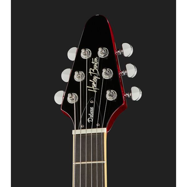 Harley Benton BM-75 Trans Red Deluxe Bundle