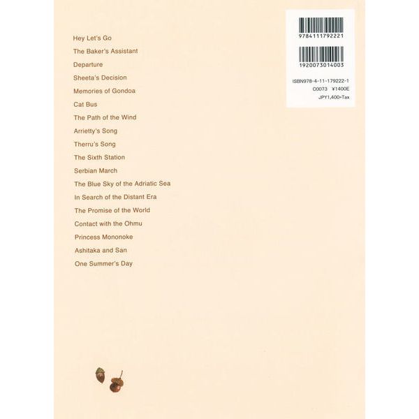 Zen-On Studio Ghibli Recital 2 Easy