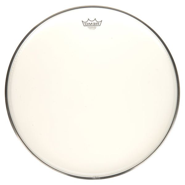Remo 20" Ambassador White Smooth