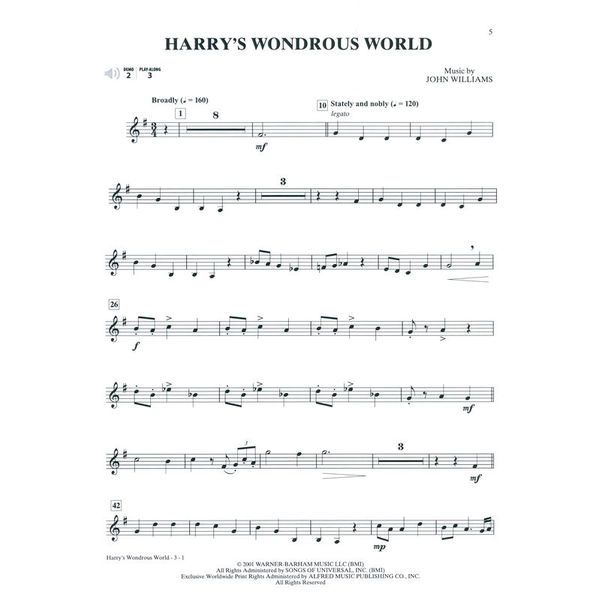 Alfred Music Publishing Harry Potter Complete Horn