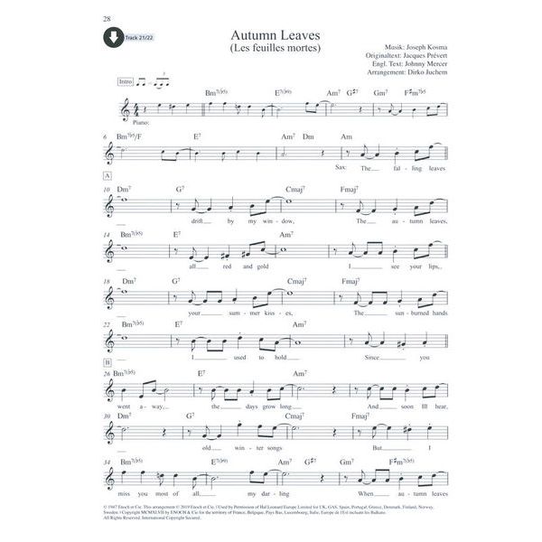 Schott Saxophone Lounge Best Of T-Sax