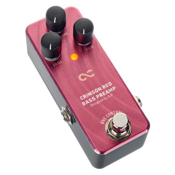 One Control Crimson Red Bass Preamp