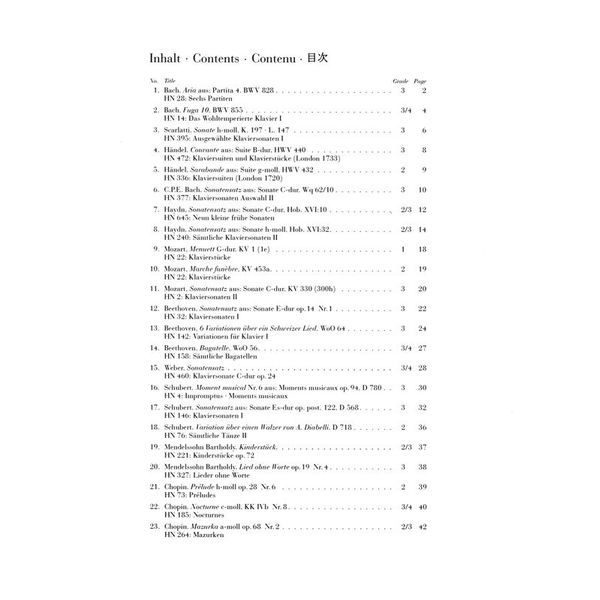 Henle Verlag Henle Album Klaviermusik