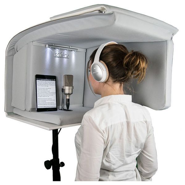 Isovox Mobile Vocal Booth 2 Stand Set