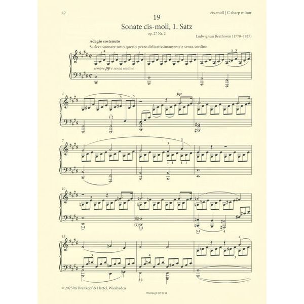 Breitkopf & Hrtel Tonartenbuch