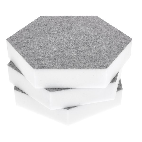 t.akustik Hexagon Melamine Light Grey 50