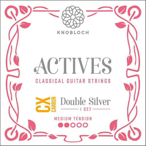 Knobloch Strings Double Silver Carbon CX 300ADC
