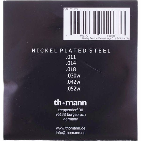 Harley Benton Valuestrings EL 11-52