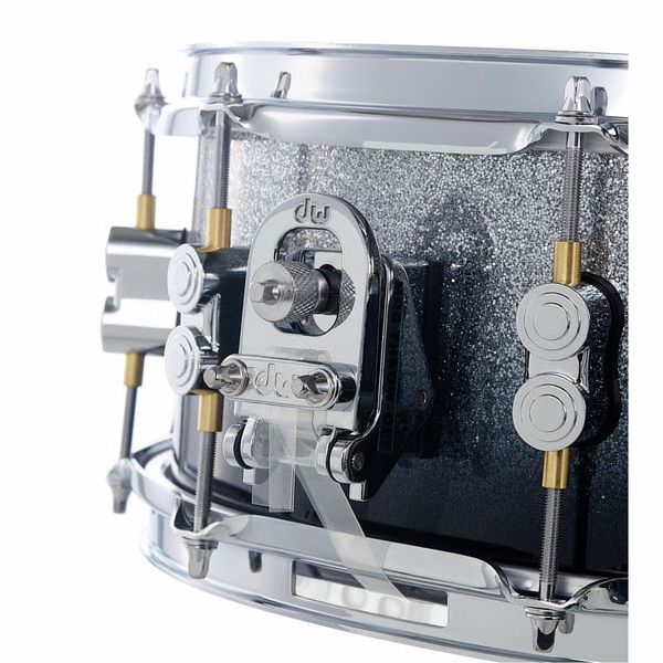 DW PDP CM7 Silver to Black