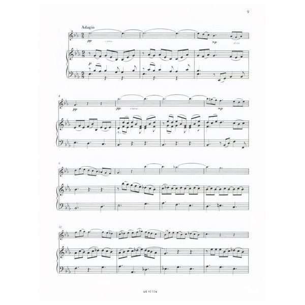 Universal Edition Bach Sonata g-Moll Sax