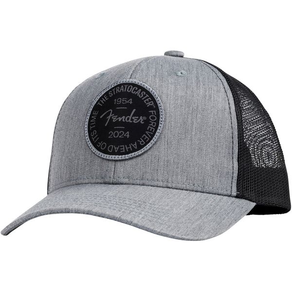 Fender Strat Anniv Badge Cap Gray