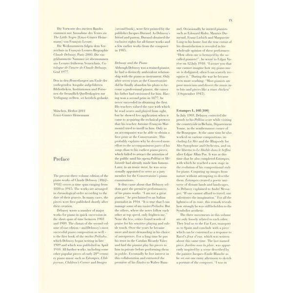 Henle Verlag Debussy Klavierwerke 2