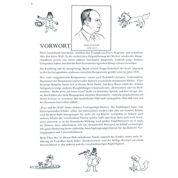 Bosworth Prokofjew Peter und der Wolf