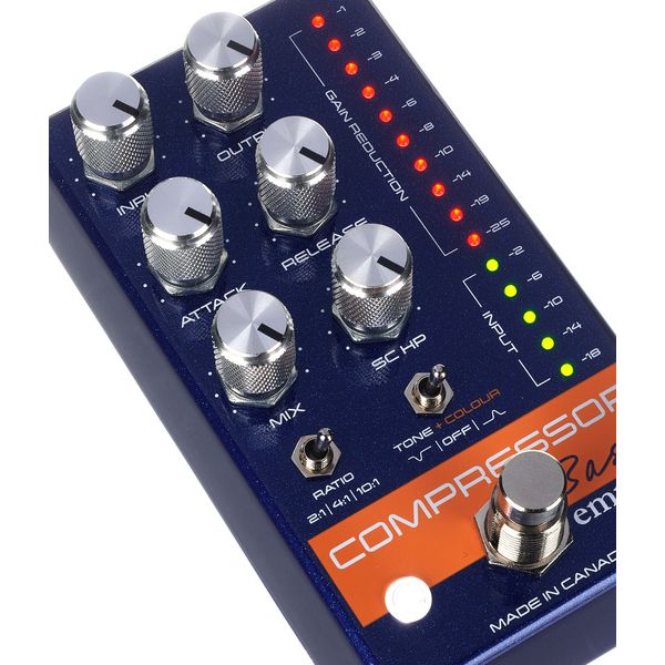 Empress Effects Bass Compressor Blue Spk