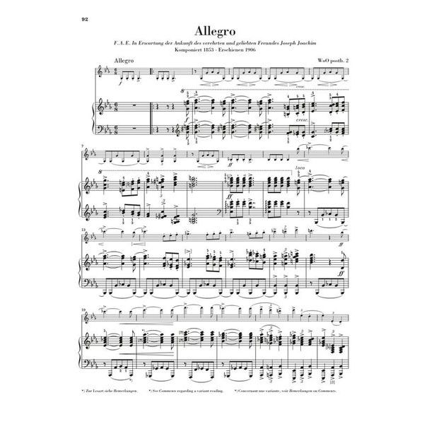 Henle Verlag Brahms Violinsonaten