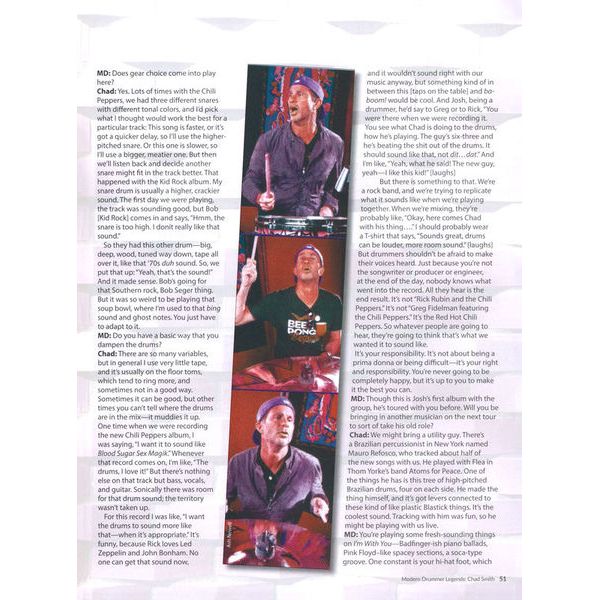 Modern Drummer Publications Chad Smith