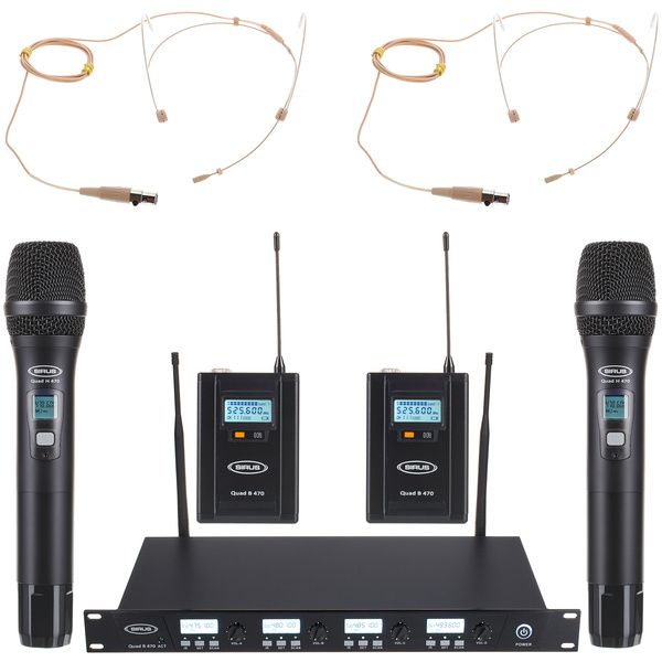 Sirus Quad R/2H/2B 2 Headmike O 470