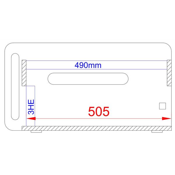 Thon Multiflex L-Rack 3U 45
